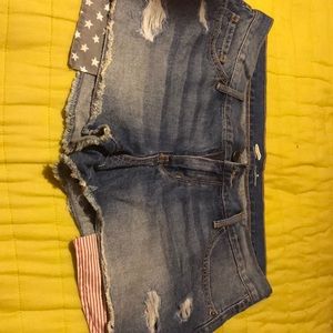 USA Jean Shorts